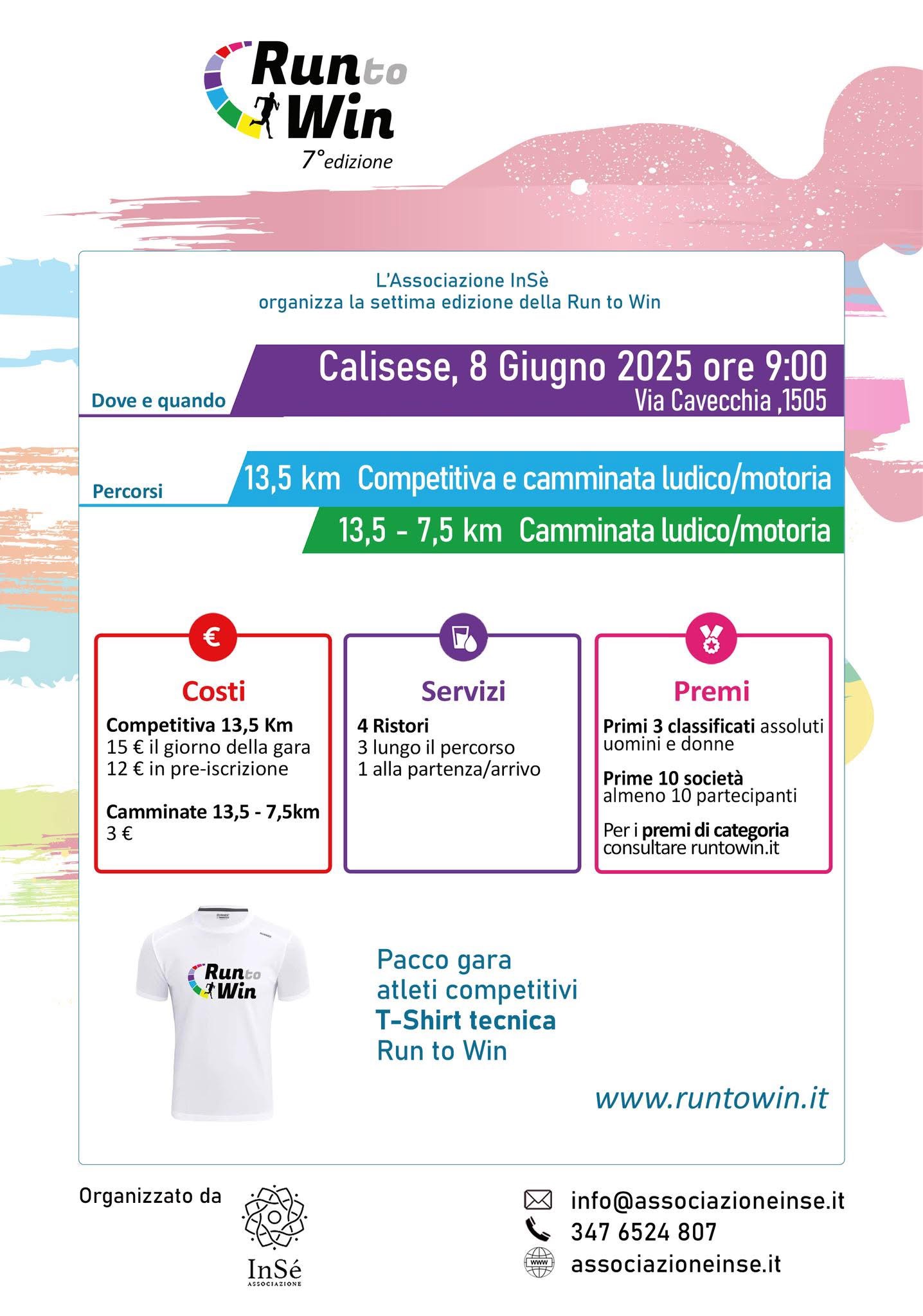 run to win Calisese